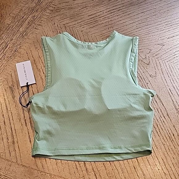 Weworewhat crop muscle tank top padded size S NWT - Picture 5 of 6